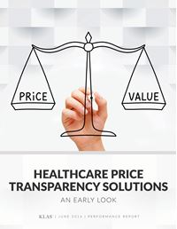 Healthcare Price Transparency Solutions 2016