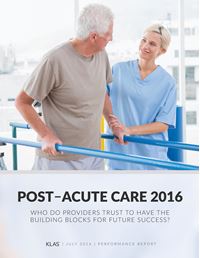 Post-Acute Care Performance 2016