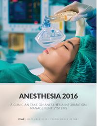 Anesthesia Performance 2016