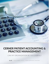 Cerner Patient Accounting & Practice Management 2016