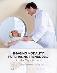 Imaging Modality Purchasing Trends 2017 (Smaller Organizations)