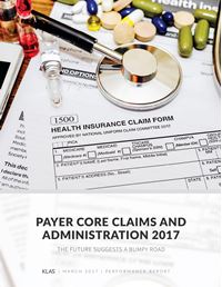 Payer Core Claims and Administration 2017