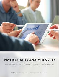 Payer Quality Analytics 2017