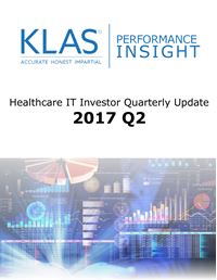 Healthcare IT Investor Update 2017 Q2