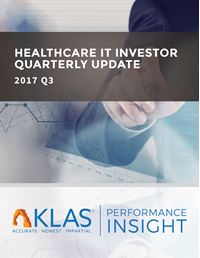 Healthcare IT Investor Update 2017 Q3