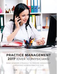 Practice Management 2017 (Over 10 Physicians)