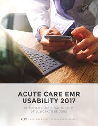 Acute EMR Usability 2017