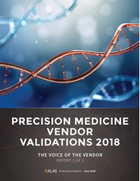 Precision Medicine Vendor Validations 2018