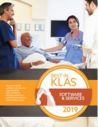 2019 Best in KLAS Awards - Software and Professional Services