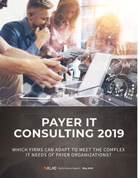 Payer IT Consulting 2019