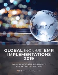 Global (Non-US) EMR Implementations 2019