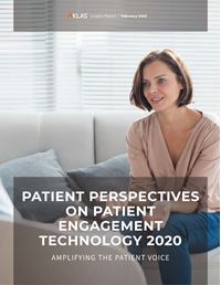 Patient Perspectives on Patient Engagement Technology 2020