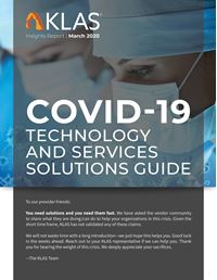 COVID-19 Technology & Services Solutions Guide