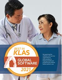 2021 Best in KLAS Awards - Global Software
