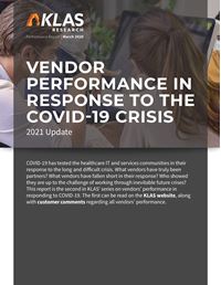 Vendor Performance in Response to the COVID-19 Crisis