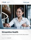 Streamline Health 2021: Improved Financial Performance through Pre-Bill Coded Analysis