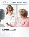 Nuance DAX 2021: Improved Patient-Physician Experience through Ambient Clinical Intelligence