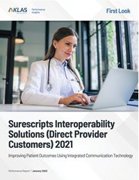 Surescripts Interoperability Solutions (Direct Provider Customers)