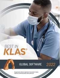2022 Best in KLAS Awards - Global Software