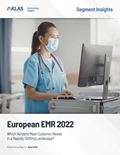 European EMR 2022: Which Vendors Meet Customer Needs in a Rapidly Shifting Landscape?) Report Cover Image