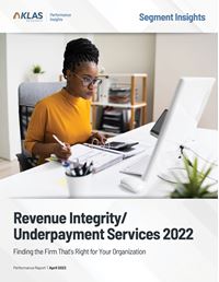 Revenue Integrity/Underpayment Services 2022
