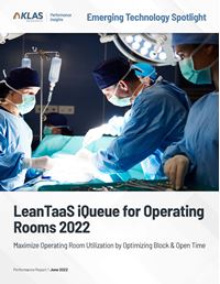 LeanTaaS iQueue for Operating Rooms