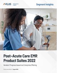 Post–Acute Care EMR Product Suites 2022