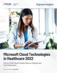 Microsoft Cloud Technologies in Healthcare 2022