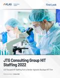 JTG Consulting Group HIT Staffing: First Look 2022