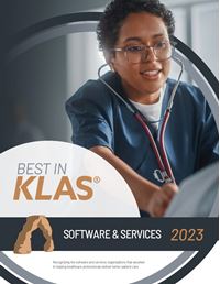 2023 Best in KLAS Awards - Software and Professional Services