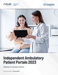 Independent Ambulatory Patient Portals 2023: Seeking to Empower Patients) Report Cover Image