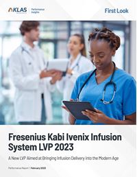 Fresenius Kabi Ivenix Infusion System LVP