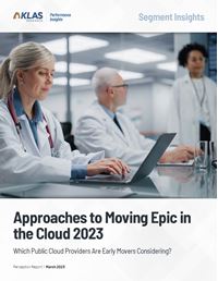 Approaches to Moving Epic in the Cloud 2023