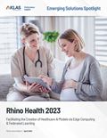 Rhino Health: Emerging Solutions Spotlight 2023 Report Cover Image