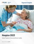 Hospice 2023: Vendor Progress in Enhancing Clinician Usability) Report Cover Image