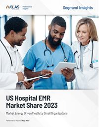 US Hospital EMR Market Share 2023