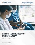 Clinical Communication Platforms 2023: A Closer Look at Customer Adoption Report Cover Image