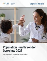 Population Health Vendor Overview 2023