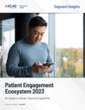 Patient Engagement Ecosystem 2023: An Update on Vendor-Reported Capabilities) Report Cover Image