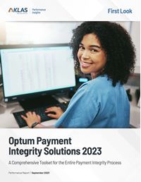 Optum Payment Integrity Solutions 2023