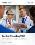 Cordea Consulting 2023: Optimizing HIS Solutions through Operational & EHR Expertise