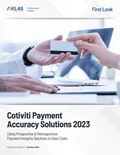 Cotiviti Payment Accuracy Solutions 2023: Using Prospective & Retrospective Payment Integrity Solutions to Save Costs
