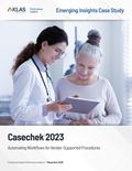 Casechek 2023: Automating Workflows for Vendor Supported Procedures Report Cover Image