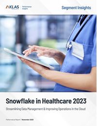 Snowflake in Healthcare 2023