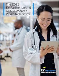 The 2023 EY-Parthenon and KLAS Research Payer Tech Study