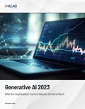Generative AI 2023: What Are Organizations’ Current Adoption & Future Plans? Report Cover Image