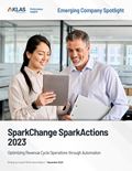SparkChange SparkActions 2023: Optimizing Revenue Cycle Operations through Automation Report Cover Image