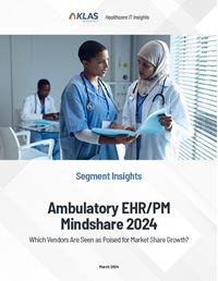 Ambulatory EHR/PM Mindshare 2024