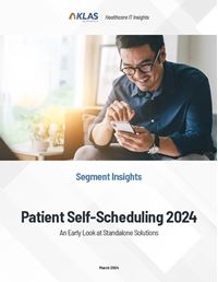 Patient Self-Scheduling 2024