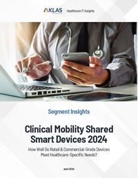Clinical Mobility Shared Smart Devices 2024